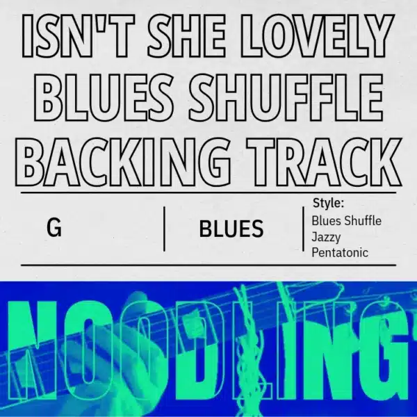 Isn't She Lovely Blues Style Backing Track